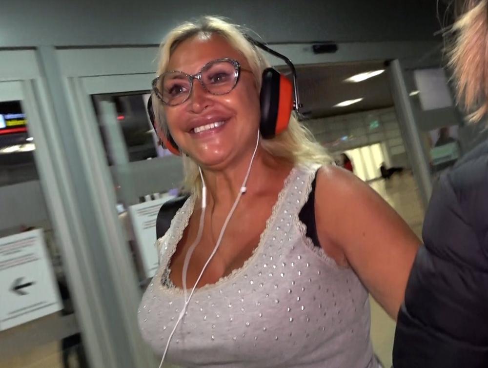 Raquel Mosquera ya está en España Raquel