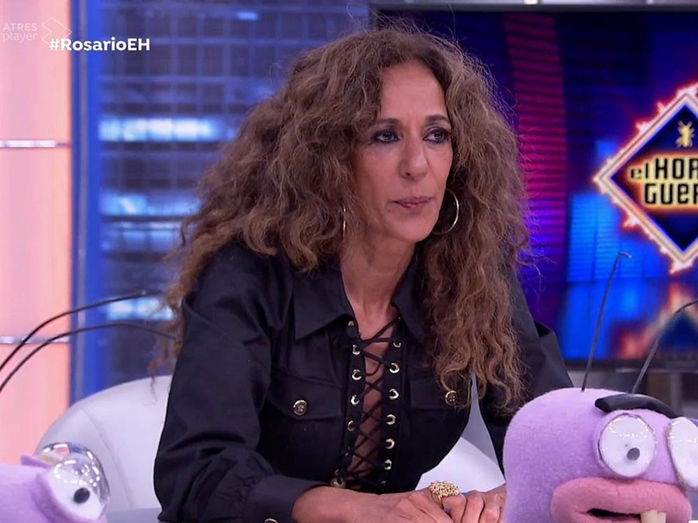 ROSARIO FLORES EN EL PLATÓ DE 'EL HORMIGUERO' ROSARIO