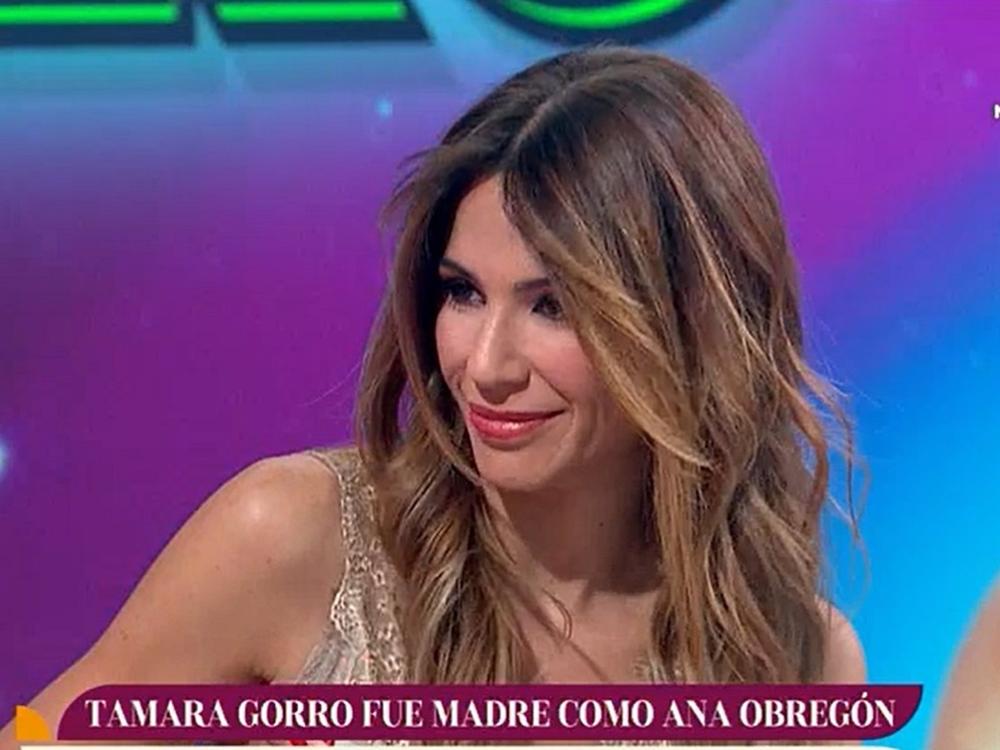 TAMARA GORRO EN EL PLATÓ DE 'Y AHORA SONSOLES' TAMARA