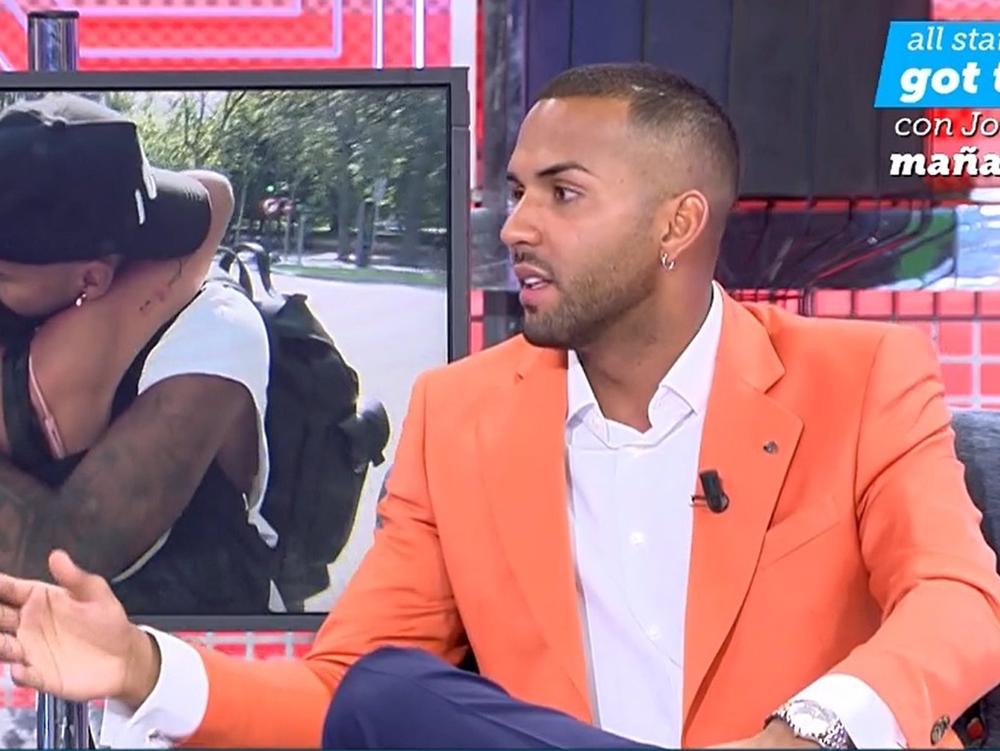 YULEN PEREIRA EN EL PLATÓ DE 'SÁLVAME DELUXE' YULEN