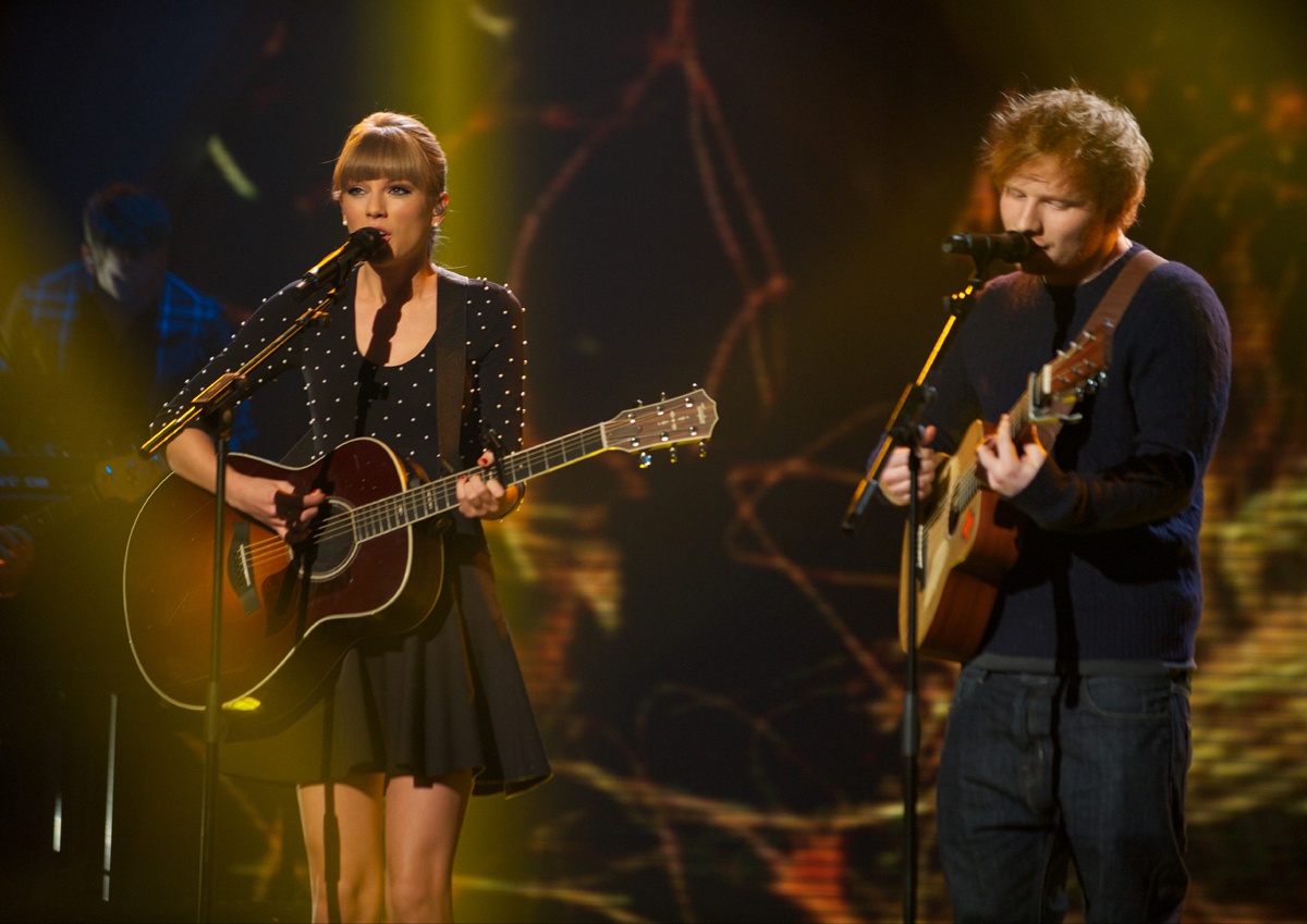 Ed Sheeran describes his friendship with Taylor Swift as therapy