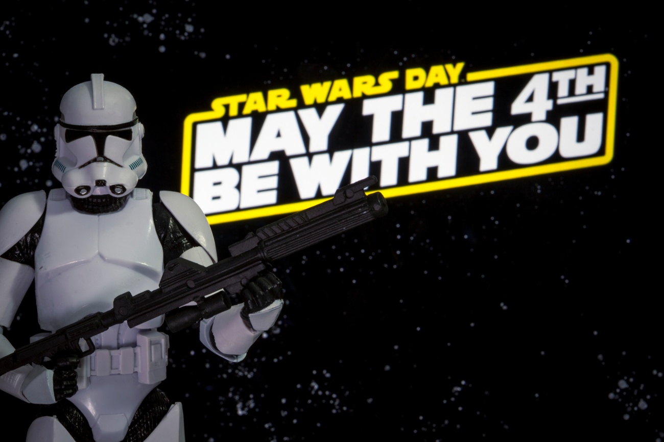 ''May the 4th be with you''