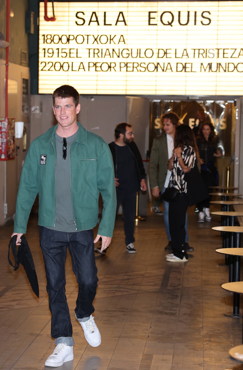 O actor assistiu à apresentação de ''Potxoka''.