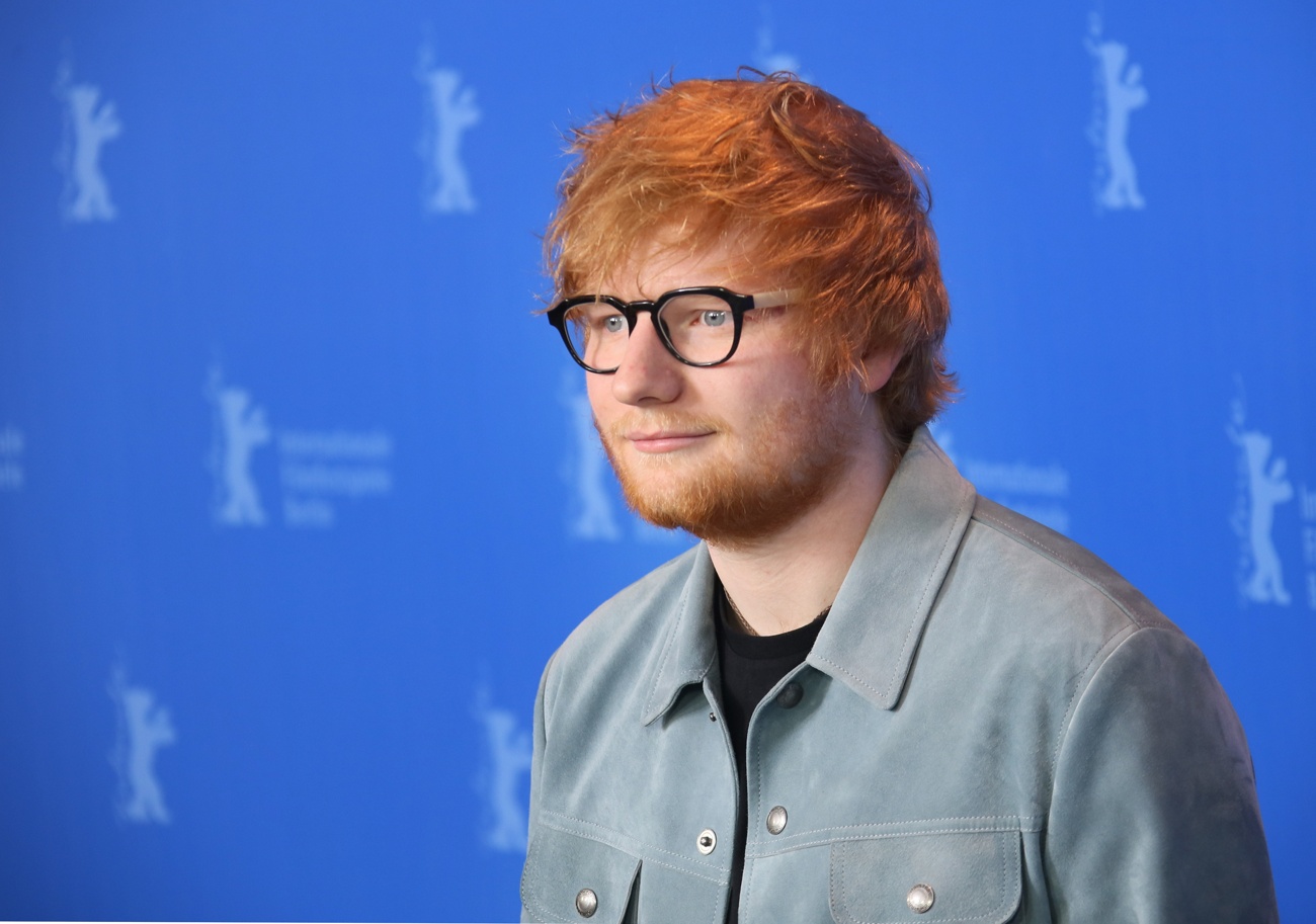 Sheeran a pu passer du temps avec sa grand-mère il y a tout juste un mois.