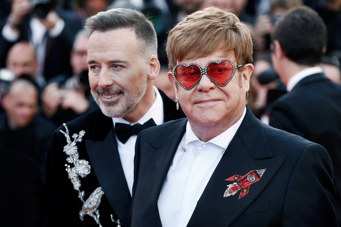El actor pasó la noche en casa de Elton John El actor pasó la noche en casa de Elton John