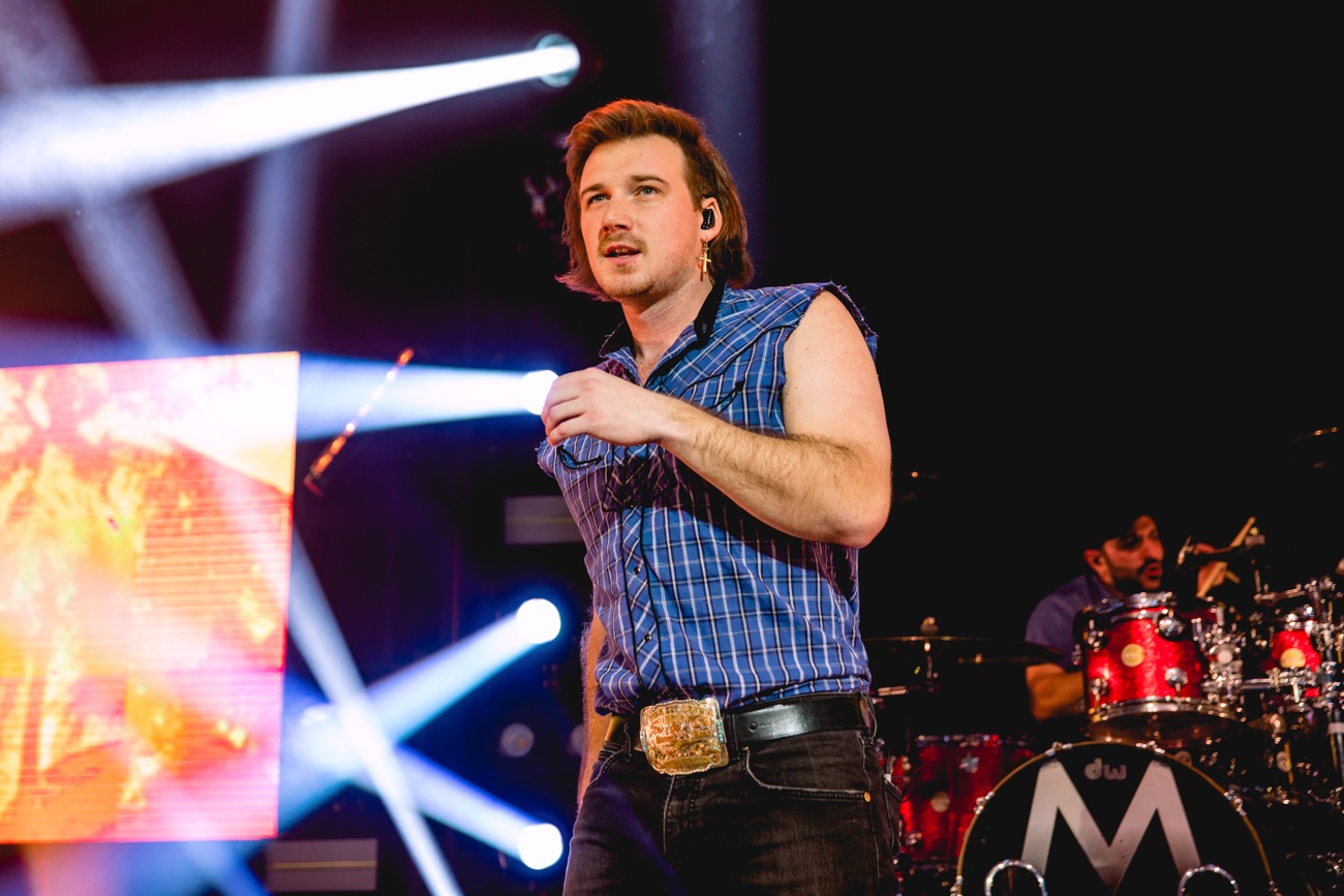 Morgan Wallen recibió el golpe de una bota Morgan Wallen recibió el golpe de una bota
