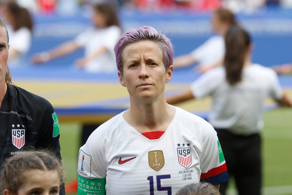 Megan Rapinoe ataca a Luis Rubiales por su beso a Jenni Hermoso