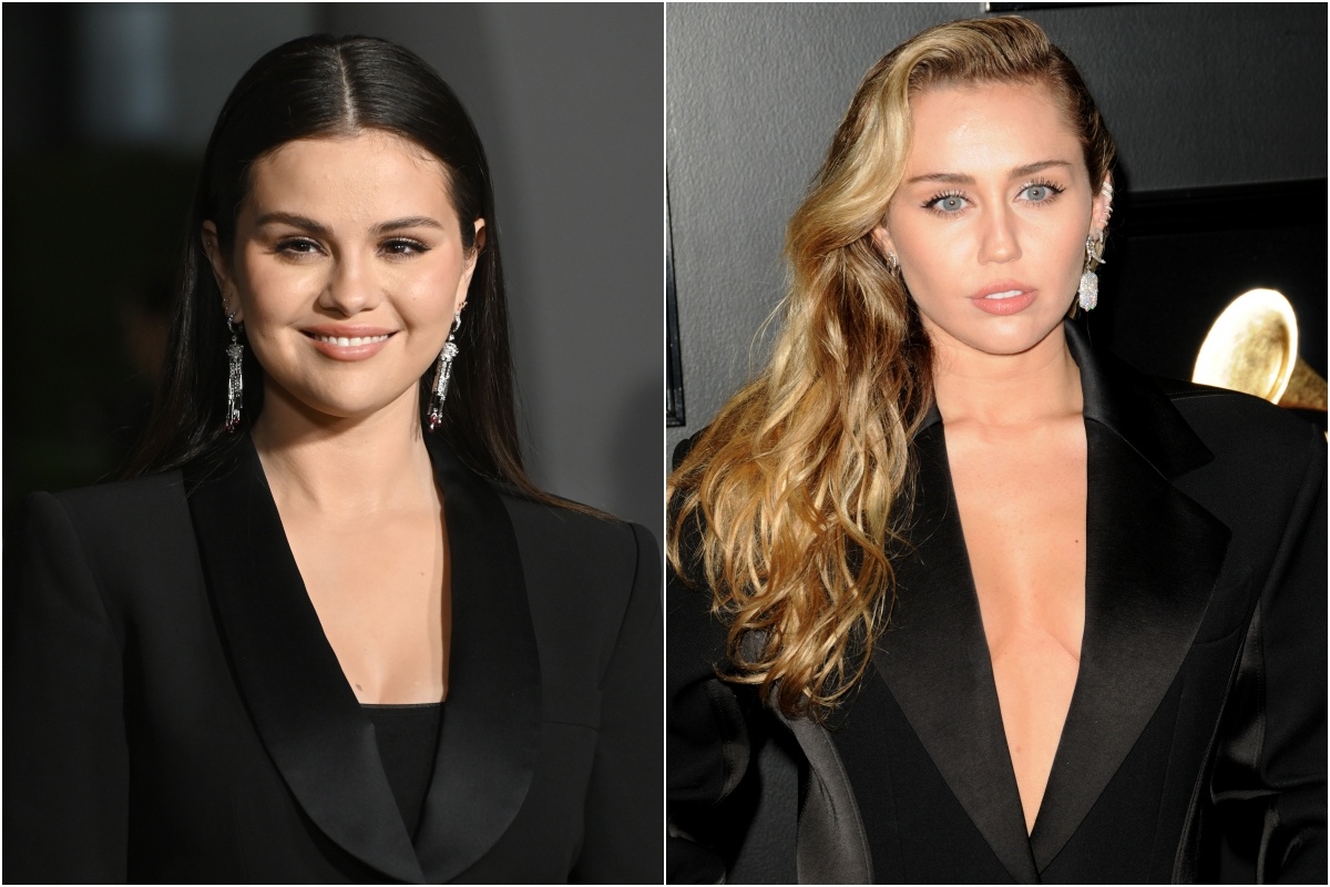 Un doble estreno musical: Selena Gómez y Miley Cyrus lanzan canción simultáneamente y celebran con un recuerdo de su juventud