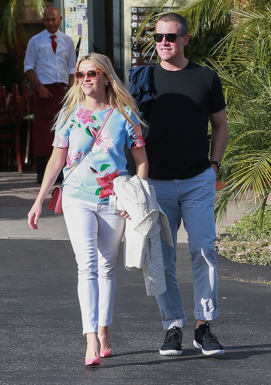 Reese Witherspoon y Jim Toth Reese Witherspoon y Jim Toth