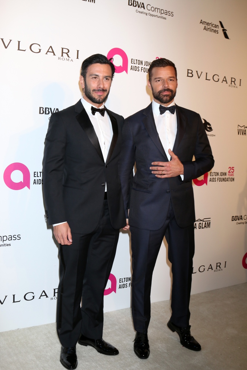 Ricky Martin y Jwan Yosef Ricky Martin y Jwan Yosef