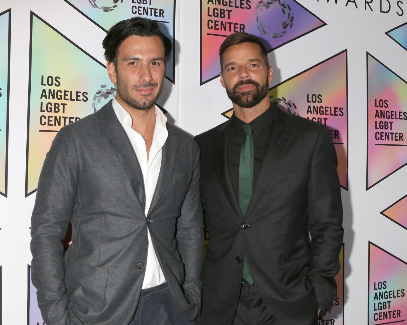 Ricky Martin y Jwan Yosef Ricky Martin y Jwan Yosef