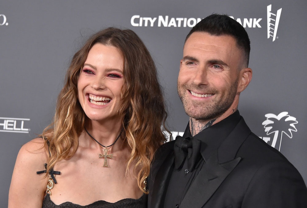 Adam Levine y Behati Prinsloo