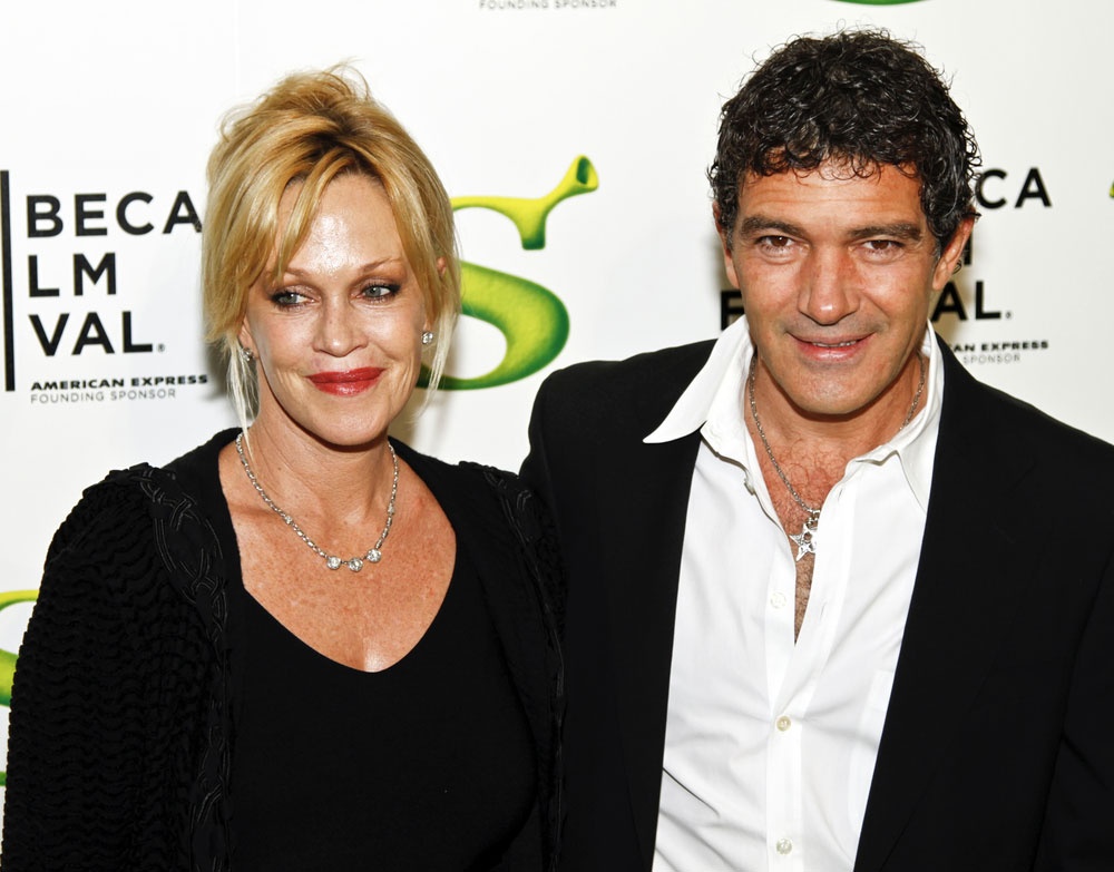 Antonio Banderas y Melanie Griffith.