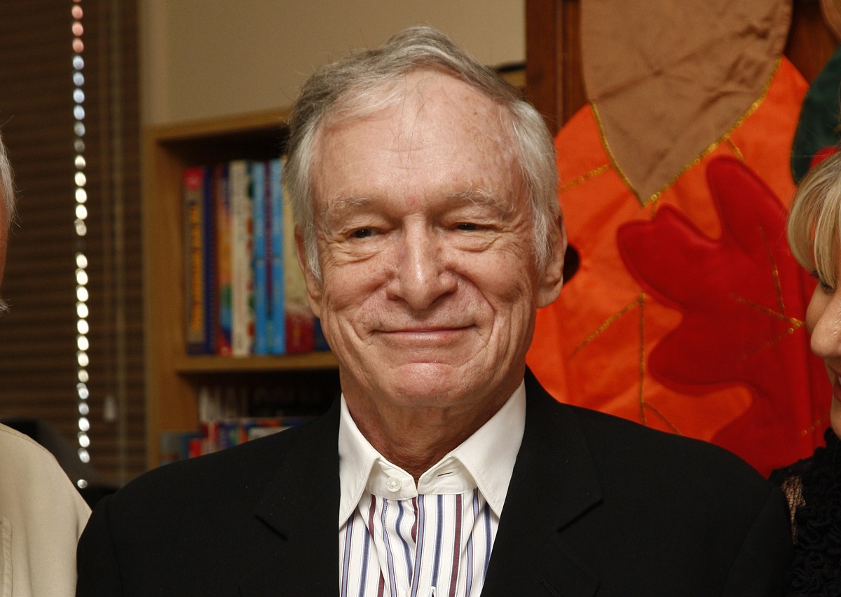 Hugh Hefner y George W. Bush Hugh Hefner y George W. Bush