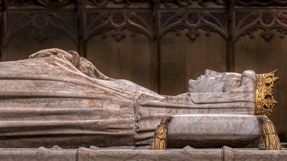 El ataúd de la Reina Margarita de Dinamarca El ataúd de la Reina Margarita de Dinamarca