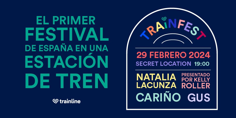 Trainline, el primer festival celebrado en una estación de tren