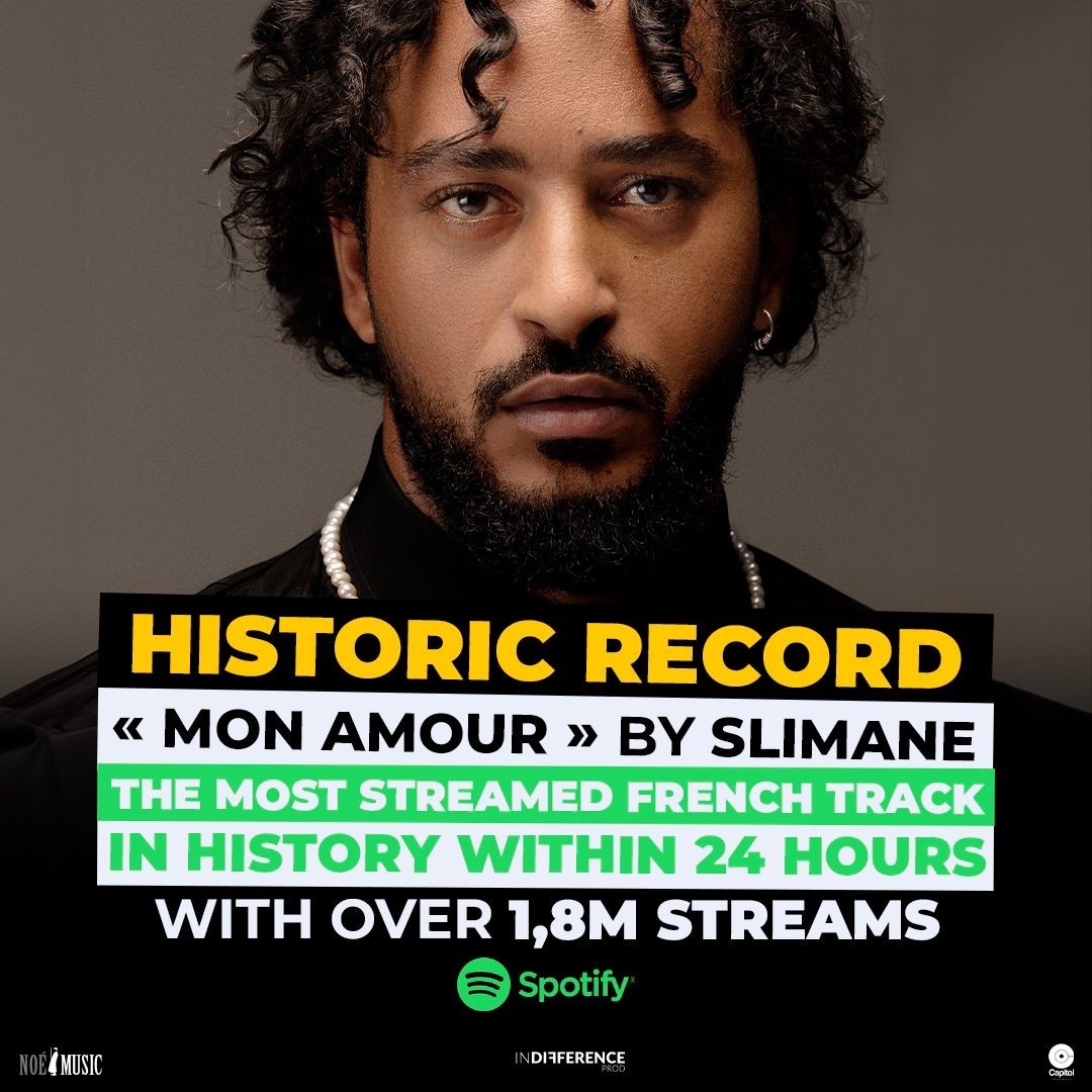 El cantante es muy querido en Francia